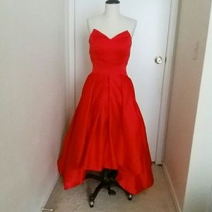 Classic Red Prom Dress